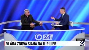 Analýzy 24 s Ivanom Švejnom o vládnom zásahu do druhého dôchodkového piliera