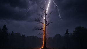 Blesky ročne zabijú stovky miliónov stromov: Zistili vedci