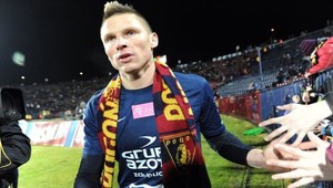 Útočník Štetína Robak strelil päť gólov v dueli poľskej ligy