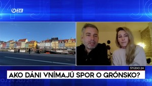 Štúdio 24: Ako Dáni vnímajú spor o Grónsko?