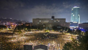 VIDEO: Takto to vyzeralo na protestoch po celom Slovensku