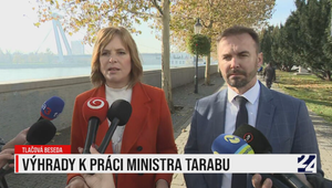 Tlačová beseda o výhradách k práci ministra Tarabu