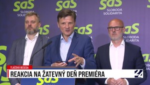 Tlačová beseda strany SaS v reakcii na príhovor premiéra Fica na žatve