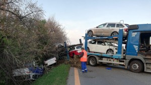 Ranná dopravná nehoda skomplikovala dopravu na diaľnici D1