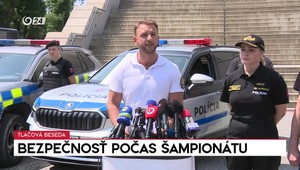 Tlačová beseda ministerstva vnútra o bezpečnosti počas šampionátu