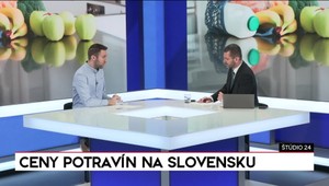 Štúdio 24: Ceny potravín na Slovensku