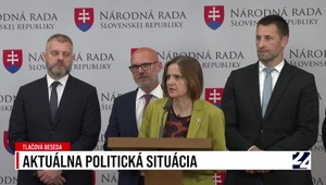 Tlačová beseda strany SaS k aktuálnej politickej situácii