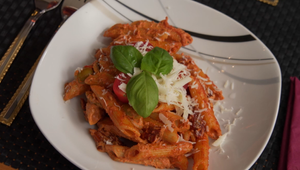 Hlavné jedlo: Trúbky na červeno