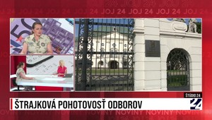 Štúdio 24 o štrajkovej pohotovosti odborov