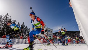MAŤKO v hromadnom štarte ôsmy, o medailové pozície ho obrala palica
