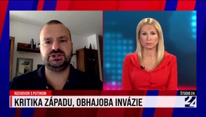 Štúdio 24 o rozhovore Putina s Tuckerom Carlsonom