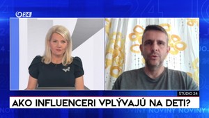 Štúdio 24: Ako influenceri vplývajú na deti?