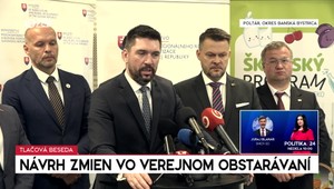 Tlačová beseda k návrhu zmien vo verejnom obstarávaní