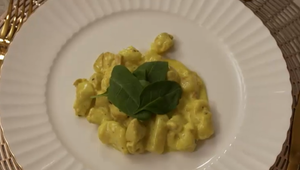 Hlavné jedlo: Pepek na masle