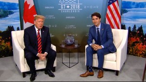 Po samite G7 Donald Trump nešetril Justina Trudeau