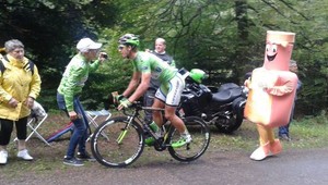 Sagan chcel vyhrať etapu pre priateľku k narodeninám