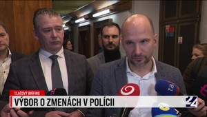 Tlačová beseda: Výbor o zmenách v polícii