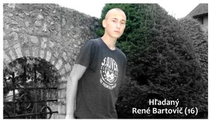 René (16) zmizol z detského domova. Uniesli ho?