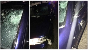 Polícia SR: Takto vyzerá auto po náraze do chodca