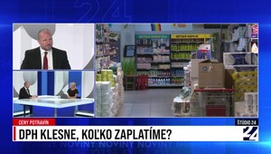 Štúdio 24: DPH klesne, koľko zaplatíme?