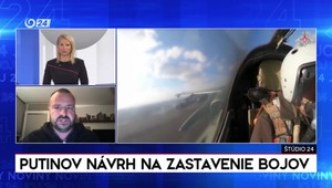 Štúdio 24: Putinov návrh na zastavenie bojov