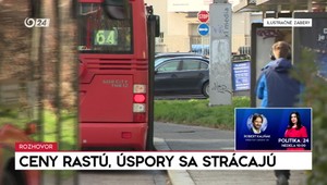 Rozhovory 24: Ceny rastú, úspory sa strácajú
