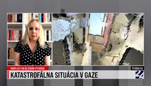 Štúdio 24 o katastrofálnej situácii v Gaze
