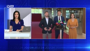 Tlačová beseda k spoločnému vyhláseniu opozície
