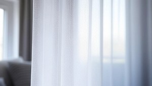 Záves tenký ako vlas, ktorý blokuje hluk