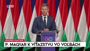 Tlačová beseda Pétera Magyara k víťazstvu vo voľbách