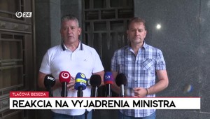 Tlačová beseda hnutia Slovensko: Reakcia na vyjadrenie ministra Eštoka