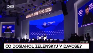 Štúdio 24: Čo dosiahol Zelenskyj v Davose?