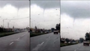 Dvaja muži natočili v Košiciach niečo, čo sa podobá na tornádo