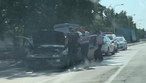 Policajná naháňačka v Galante: Vodiča podľa informácií TV JOJ nezastavili ani výstrely