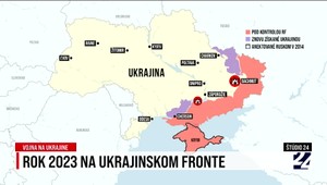 Štúdio 24 o roku 2023 na ukrajinskom fronte