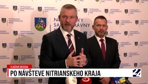 Tlačová beseda Petra Pellegriniho po návšteve Nitrianskeho samosprávneho kraja