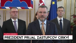 Vyhlásenie prezidenta Pellegriniho po prijatí zástupcov cirkví