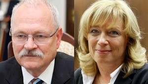 Zaútočil prezident na Radičovú? Premiérka dostala na hokeji bodyček