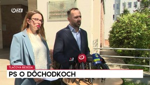 Tlačová beseda strany PS o dôchodkoch