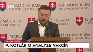Tlačová beseda: Peter Kotlár o analýze vakcín