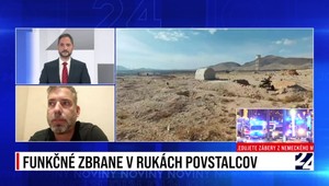 Štúdio 24: Funkčné zbrane v rukách povstalcov