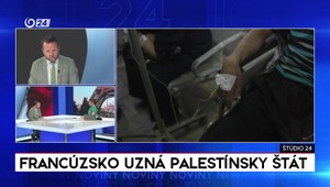 Štúdio 24: Francúzsko uzná palestínsky štát