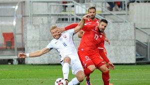 Slovenskí futbalisti vyhrali nad Maltou 3:0. Šanca na MS 2018 stále žije!