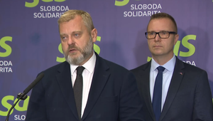Tlačová beseda strany SaS k nákupu hasičských áut