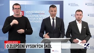 Tlačová beseda o zlepšení vysokých škôl