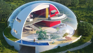 Takto si ľudia v minulom storočí predstavovali súčasné bývanie