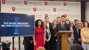 Tlačová beseda PS k odhaleniam v kauze "Ficov syn"