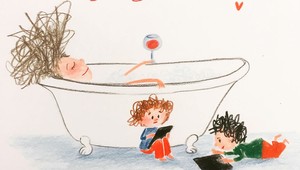 Karanténny denník zúfalej matky štyroch detí: V jej vtipných kresbách sa nájdete aj vy!