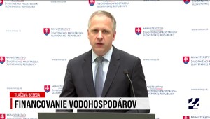 Tlačová beseda MŽP k financovaniu vodohospodárov