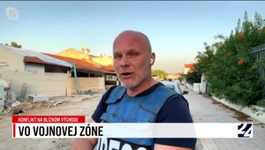 Rozhovor s reportérom JOJ 24 Rasťom Striškom z tesného susedstva pásma Gazy